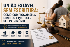União estável sem escritura pública e direitos patrimoniais na separação com partilha de bens